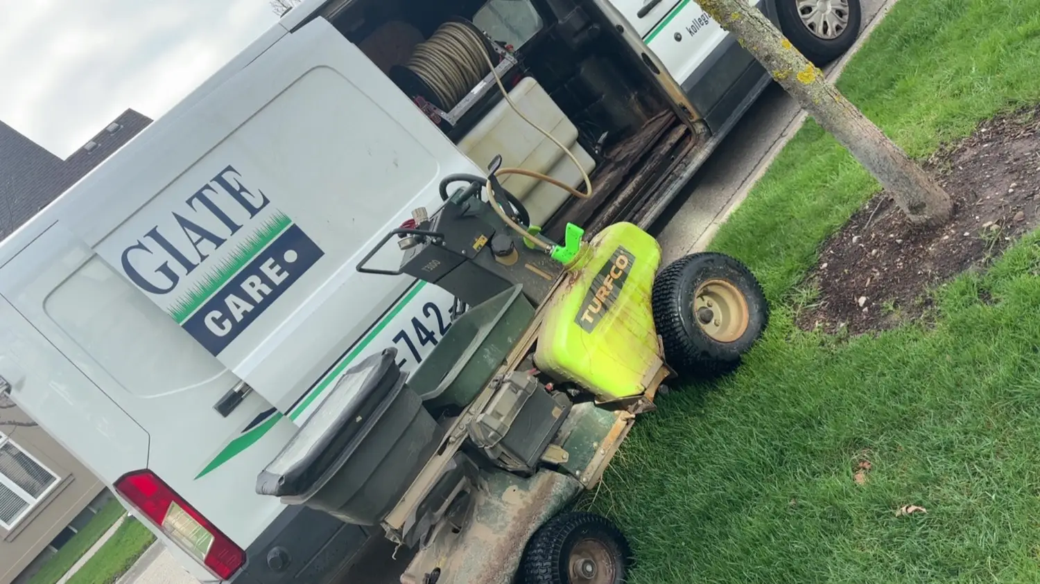 Aeration (Core & Liquid) by Kollegiate Lawn Care in the Waterloo Region